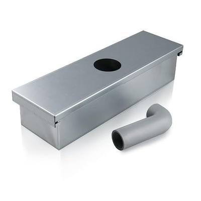 Grease Box for Commercial Exhaust Fans and Food Truck Exhaust Fans, Grease Catcher Includes Downspout, Rooftop Grease Holder for Kitchen