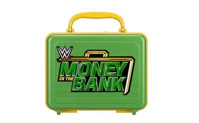eKids WWE Money in The Bank Electronic Case for Kids, Money Box Includes Mechanical Lock and Sound Effects Featuring 11 WWE Superstars