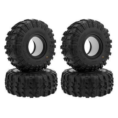 MEUS RACING 1.9 Tires - MS6 Super Bouncer Crawler Tires for Axial SCX10 Pro SCX10 TRX4 Redcat Gen8 1/10 RC Crawler Car, 1.77/4.75/R1.9, #M1901