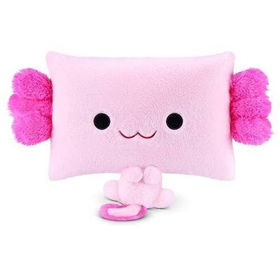 Series 1 Assorted Plush Pillow (Axolotl) by ZURU Featuring Cuddly Squishy Comfort Design, Ultra‑Soft Materials, Adorable Characters, Perfect Snuggle Pal for Naps, Bedtime, and All Ages 0+