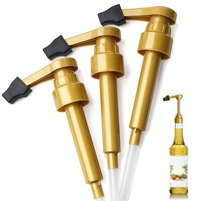 Coffee Syrup Pump Fits Monin Syrup, Pump for Monin 750ml Glass Bottle | Pumps for Monin Syrup Bottles, Coffee Syrup Dispenser for Coffee Bar, Fits 25.4 oz Monin Glass Bottles, 750 ml Syrup Pump
