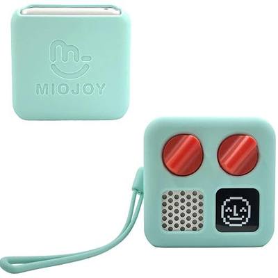 Silicone Case for Yoto Mini Player, Adventure Jacket with Wrist Lanyard Protective Skin Cover for Yoto Mini Accessories for Kids, Magic Mint