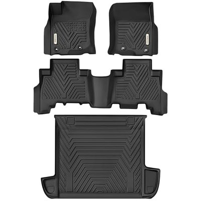 YITAMOTOR Floor Mats for 2013-2024 Toyota 4Runner 5-Seat(W/O Sliding Tray)