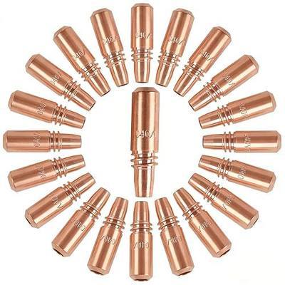 25PK25PK 206187 .040" .035AL Welding Contact Tips for Spool Spoolmatic Pro Gun | 206187 Tips for 15A 30A Pro Spool Gun & XR Series & Roughneck C-Series Welding Gun, Welding Tips, High-Temperature Resistant
