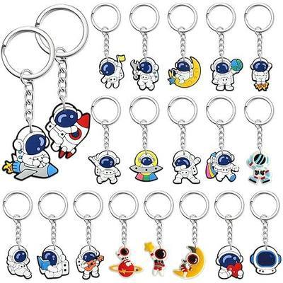 Cute Keychains Bulk, Keychain Charms Key Chain Trinkets Backpack Charms Accessories Keyring for Classroom Prizes