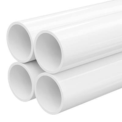 2 Inch PVC Pipe, 17 Inch Long Schedule 40 PVC Pipe, 4 PCS | Furniture Grade PVC Pipes for DIY Projects, Greenhouse, Garden, Farm, Workshop Shelves and Furniture Frames