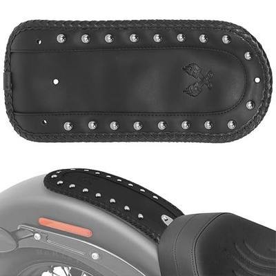 Rear Fender Bib MotorcycleCover for Harley Softail 2006-2017, Rivet | PU Leather, Vintage Fender Upgrade, For Harley Softail Springer Heritage Classic FLSTCI EFI 2006-2017
