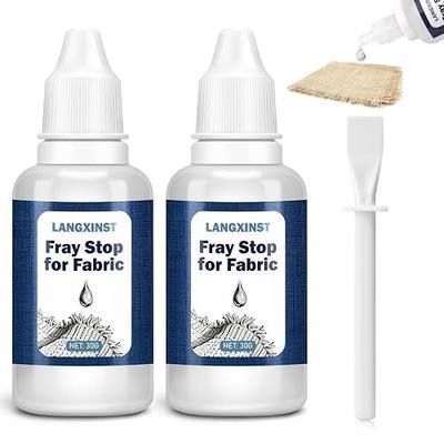 Fray Check for Fabric Clear, Washable Fabric Edge Sealer for Sewing | Dries clear and flexible to help stop fraying and unraveling on fabric edges for sewing, embroidery and craft projects.