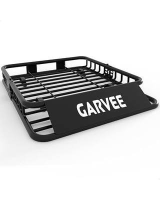 Garvee 46 x 36 in Universal Roof Rack Basket, 200 LBS Capacity Luggage Rack | Heavy Duty Rooftop Cargo Carrier, Car Top Luggage Holder Basket Heavy Duty for SUVs, Trucks, Vehicles