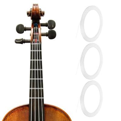 MECCANIXITY 216 ft 3 Rolls Violin Fingerboard Tapes 3mm Transparent Adhesive PET Cello Finger Guide Fingerboard Tape for Various Orchestra Instruments Fretboard Note Positions