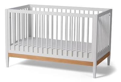 Little Seeds Clover 4-in-1 Convertible Baby Crib to Toddler Bed, White
