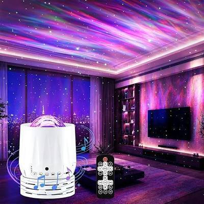 Northern Galaxy Light Aurora Projector,33 Light Effects Night Lights LED | Star Projector for Bedroom with Remote Control,White Noise,Bluetooth Speaker for Bedroom,Party,Holiday Decoration
