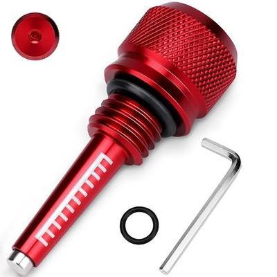 Aluminum Alloy Magnetic Oil Dipstick for 55201 Wen Inverter Generator Predator 212cc 224cc Coleman CT200U BT200X CT200U-EX B200R 196cc Baja Warrior MB200 Mini Bike KT196 Go Kart