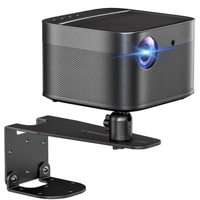 PUTORSEN Projector Wall & Ceiling Mount,Fits 1/4" Screw,22 lbs Load | 22lbs Wall & 13.2lbs Ceiling Load Capacity,360° Rotation,5-inch Extension Adjustment, for Home Theater/Office/Conference Room