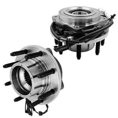 Detroit Axle - 4WD Front Wheel Bearing Hubs for 2017-2022 Ford F-250 F-350 | Super Duty, 2018 2019 2020 2021 Wheel Bearing and Hubs Assembly Replacement