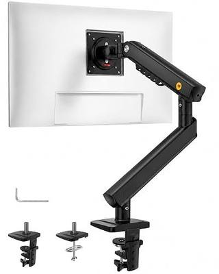 NB SmooVex™ Monitor Mount, Monitor Stand fits up to 32 Inch, Mechanical Spring Mount, VESA 75/100 mm, Model-A5(Black)
