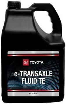 Toyota e-Transaxle Fluid TE, 4 Liters, Genuine OEM Transmission Fluid