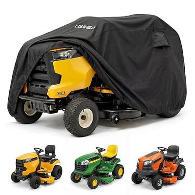 Riding Lawn Mower Cover Compatible with Cub Cadet XT1/XT2/XT3 Enduro Series (42"-54" Deck), Heavy Duty Waterproof UV Protection for All Weather Outdoor Storage