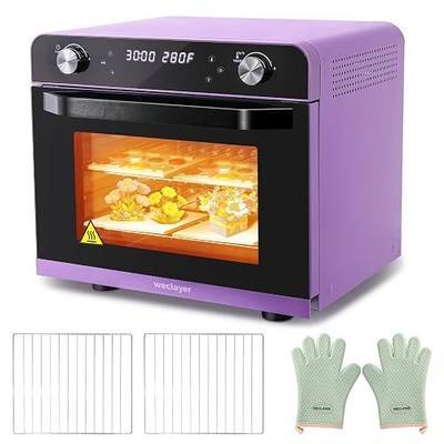 36L Polymer Clay Oven with Fast Preheat,Precise Temperature and Time,38QT/36L 120V 1800W Large Capacity Electric Oven for bake Clay,Polymer Clay Tools,Includes Wire Rack and Thickened Gloves