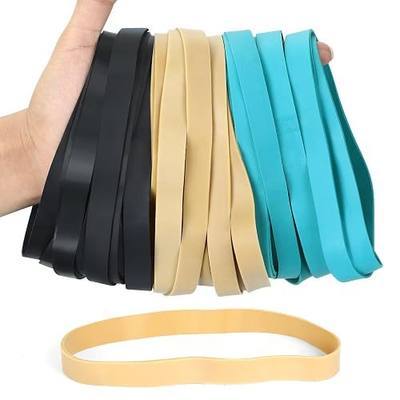 36Pcs Large Rubber Bands Heavy Duty, Size#107, Thick | Extra Wide Big Rubber Bands for Office Supplies, Industrial & Power Wheels Traction, Reusable Ranger Bands