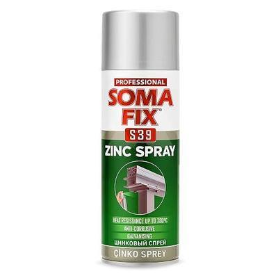 Cold Galvanizing Spray Paint (572°F Heat Resistance / 13.5oz) Metal Paint | Zinc Rich Anti Rust Coating, Bright Finish, Ideal for Exhaust, Steel & Chrome