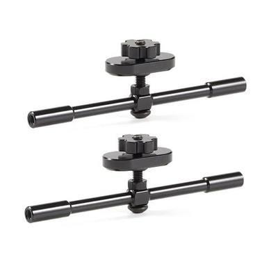 Aluminum Ultra-Light Body Mounts Chassis Brace, 70mm Width for 1/10 RC Crawler LCG Comp Rigs (2 Sets)
