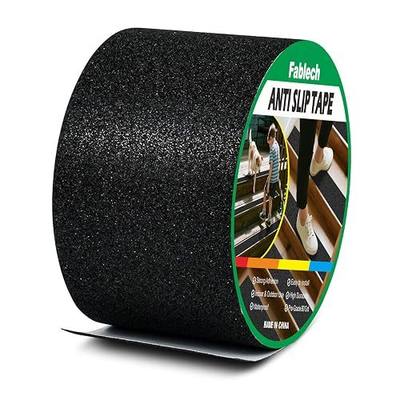 4" x 60' Heavy Duty Anti Slip Tape, Waterproof High Traction Non-Skid Tape for Outdoor Steps, Stairs, Skateboards, Ramps, Indoor & Outdoor Safety.
