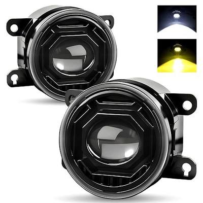 3.5 Inch White Amber LED Fog Light for Subaru 10-12 Outback,15-17 WRX,14-18 Forester,10-14 Legacy, 13-16 BRZ, Mitsubishi 11-19 Outlander Sport, 06-14 Pajero IV, 13-19 Mirage G4, 06-11 Endeavor