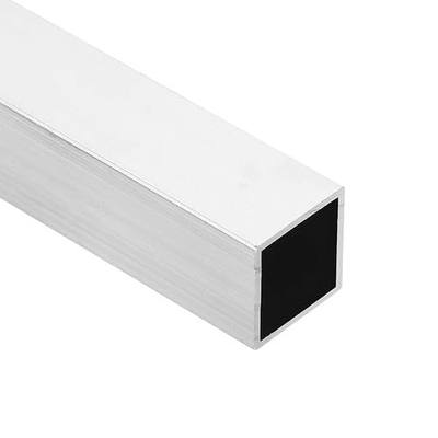 MECCANIXITY Aluminum Square Tubing,(19x19x1x356mm) 6063 Aluminum Square Tube Seamless Structural Metal Profile Hardware for Construction DIY Home Decor Furniture
