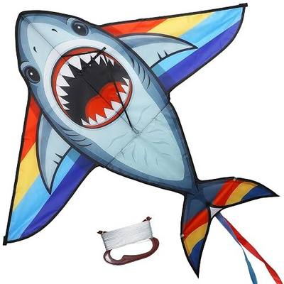 TOY Life 55.9'' Kites Easy to Fly for Kids Adults with 328.1 FT String, Beach Kite Outdoor Game Outside Toys Activity, Beach Toys for Kids, Gift for Boys Ages 4-8