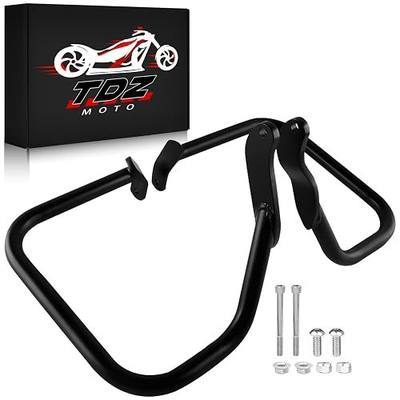 Black Saddlebag Guard Support Rail for Harley Heritage Softail Classic FLST FLSTC EFI FLSTCI FXSTB FXSTS 2000-2017