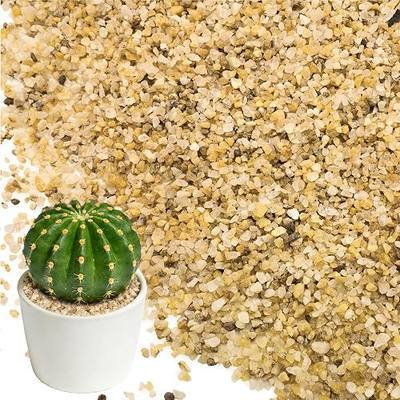 8LB 1-2mm Horticultural Sand for Succulents and Cactus Soil | Natural Coarse Sand for Plants, Multi-Purpose Silica Horticultural Grit for Aquarium, Vase Filler, Fire Pit & Garden Decor