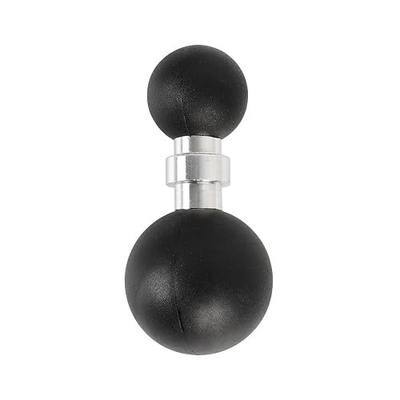 1" to 17mm (0.67") Ball Adapter, Compatible with RAM Mounts B Size Double Socket Arm, Suitable for Garmin GPS Mount and 17mm Swivel Ball Mounting Phone Holders