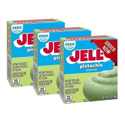 (Pack of 3) Jello Pistachio Instant Reduce Calorie Pudding & Pie Filling Mix 1 oz