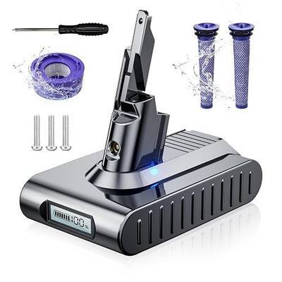 Bonacell Upgarded 21.6V 10Ah Li-ion Replacement for Dyson V7 Battery Compatible with SV11 V7 Animal/Motorhead/Trigger, Absolute Handheld Vacuum Cleaners 229687 225403 Cordless Vacuum