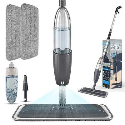 Spray Mop for Floor Cleaning with 360° Rotation - Multi-Surface Floor Cleaner for Wet/Dry Mopping Lightweight Handle for Kitchen Bathroom Hardwood&Tile Floors