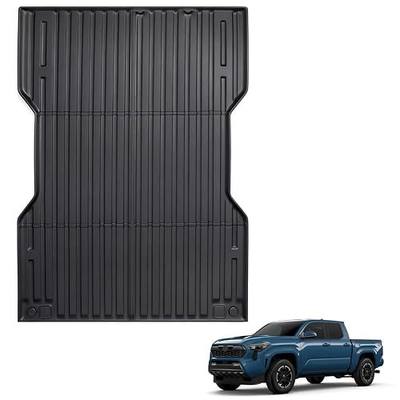 Truck Bed Mat for 2024-2026 Toyota Tacoma 6FT,All-Weather Protection Heavy Duty Truck Bed Liner Tacoma Accessories Black