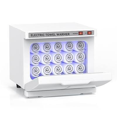 Hot Towel Warmer for Spa,2-in-1 Thermostatic Towel Heater,8L Small Towel Warmer with Quick and All-Round Heating for Facial SPA,Beauty Salon,Esthetician and Bathroom
