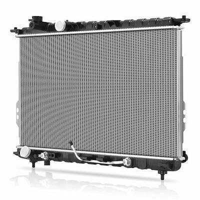 DWVO Complete Radiator Compatible with 1999-2005 Hyundai Sonata | 99-05 Sonata Base/GL/GLS/LX 01-06 Kia Optima LX/EX/SE 2.4L/2.5L/2.7L CU2339