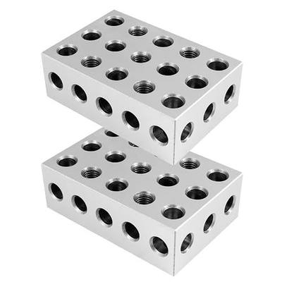2-4-6 Blocks, 2" x 4" x 6", 2-Piece Set, Hardened Steel Setup Blocks | Precision, For Machining, Metalworking & Woodworking