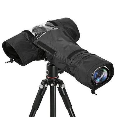 Professional Waterproof Camera Rain Cover for DSLR | Universal DSLR Camera Protector for Outdoor Photography with Anti-Fog Window & Lens-Change Access,Fits for canon,for nikon