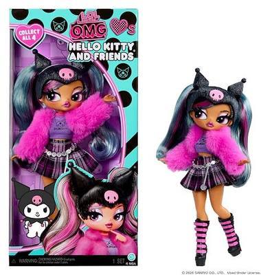 LOL Surprise OMG Loves Hello Kitty and Friends – Kuromi – Fashion Doll Inspired by Hello Kitty and Friends Character – Play & Display!