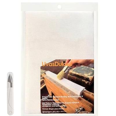 Book Binding Cloth for Book Repair and Rebinding, 36 x 36 Inch | 36 x 36 inch book cloth for repairing and reinforcing book spines, handmade journals, scrapbooks, and bookbinding projects