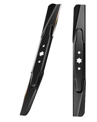 942-04308 Lawn Mower Blades with 6 Star Star, 42 inch Deck Mulching Blades Replace for Cub Cadet, Troy Bilt, Craftsman, Bronco, Pony, Part Number, 942-04308A, 942-04308-X, ZT1, XT1, LT42
