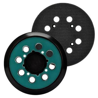 Luckyway Sander Pad for Dewalt, 2 Pack 5" 8 Hole Hook and Loop Orbital Sander Pad Replacement for DeWalt DWE6421 6421K DWE6423 6423K DCW210B Random Orbital Sanders (4 Screw Holes)