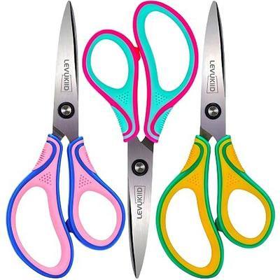 6.5 Inch Kids Scissors Ages 8-12, School Scissor, Paper Cutting Tool for DIY Art Projects -craft scissors for kids 