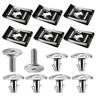 14PCS Engine Splash Shield/Skid Plate Screws, Bolts & Clips for Honda Accord 2014-2020, CRV 2017-2020, Civic 2017-2020, Acura ILX & RLX, Lower Engine Cover/Undercarriage Fasteners