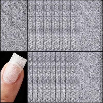 SmallCat 40 Pcs Silk Nail Wrap Kit for Broken Natural Nails, Silk Wrap for Nails, Nail Silk Wrap, Nail Repair Kit for Broken Nail Fix Extender, Home Use, Salon