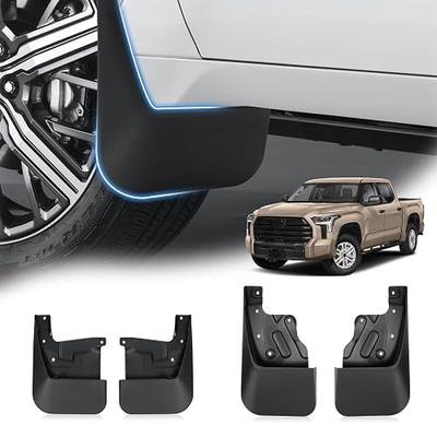 Autorder Mud Flaps for Toyota Tundra 2022-2025 2026 Accessories All-Weather Splash Guards Protect Paint Mudflap No Drilling Required Mud Guard Body Kits for Tundra Set 4PCS