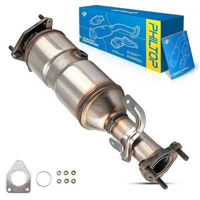 PHILTOP Catalytic Converter Kit Compatible with Honda Accord 2.4L 2003-2007 | Direct-Fit Catalytic Converter for 16299, 642189, 40400, 18160RAAA11(EPA Compliant)